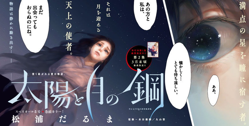 深く紡がれる愛の物語。 太陽と月の鋼 松浦だるま 監修＝水谷俊樹／久山登