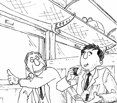 阿防列車コマイラスト