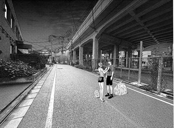 『GIGANT』第1集　見開き1